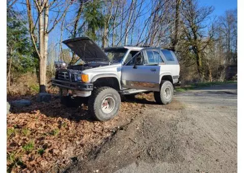 1989 toyota 4runner with a Chevy 350 conversion